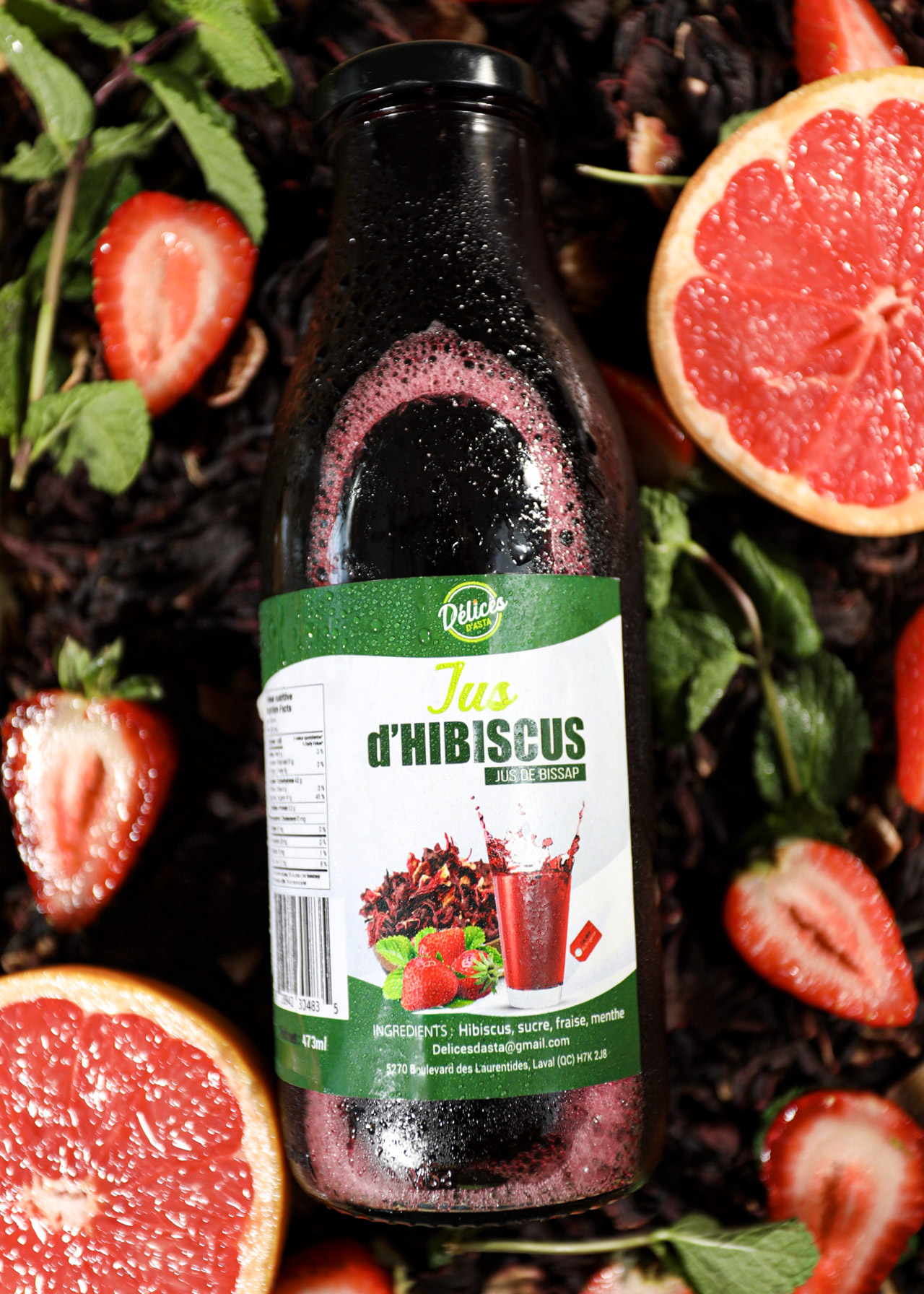 Jus d'Hibiscus / Bissap